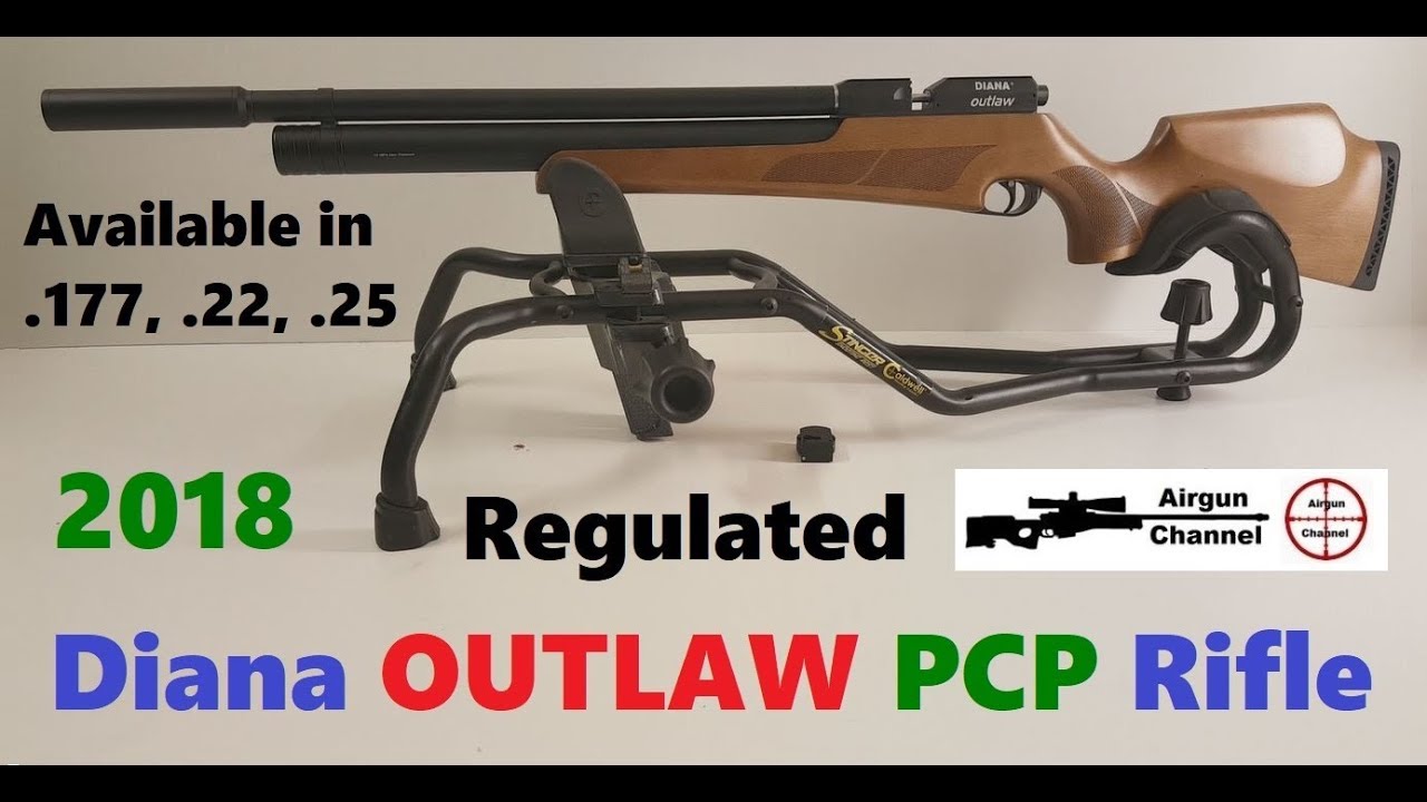 Diana OUTLAW Regulated PCP Rifle (Unboxing, Assembly, Cleaning) .25 Caliber