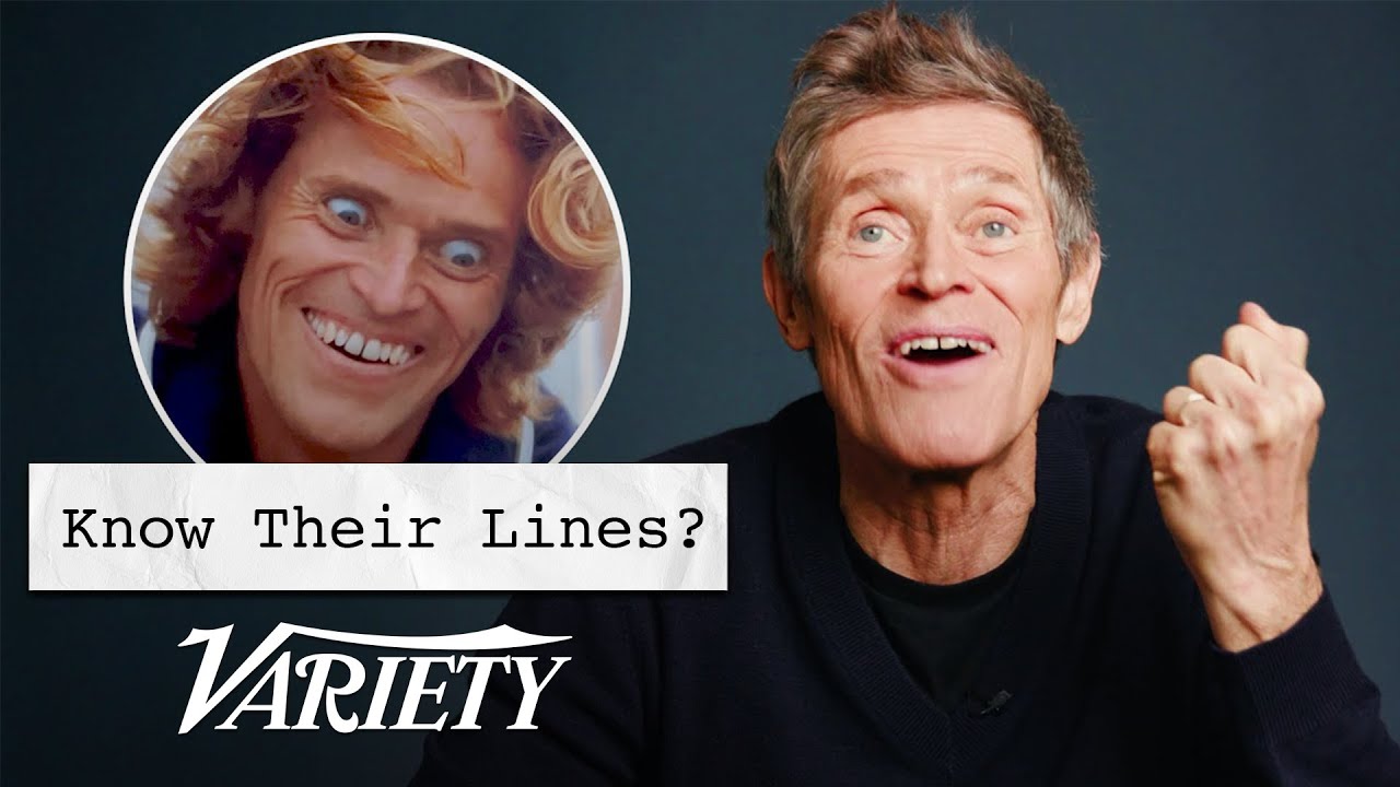Знает ли Уиллем Дефо реплики из своих самых известных фильмов?