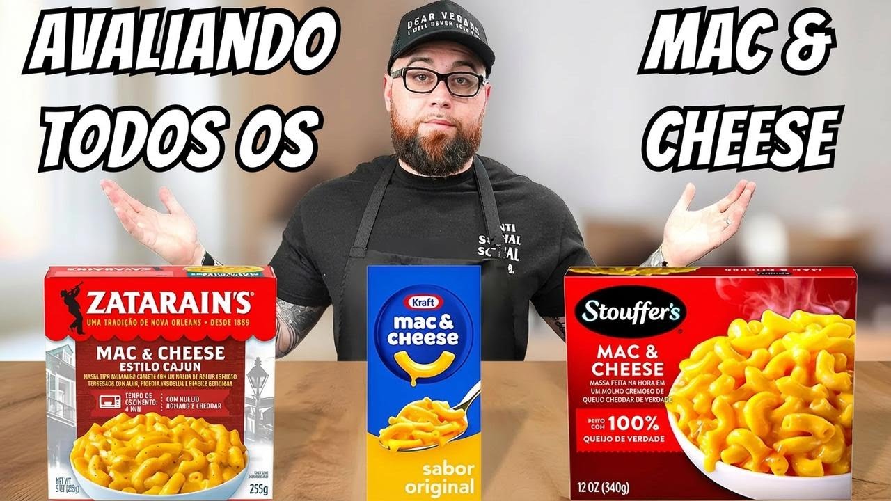 Qual é o melhor mac & cheese do mercado? Provei todos e conto qual vale a pena!