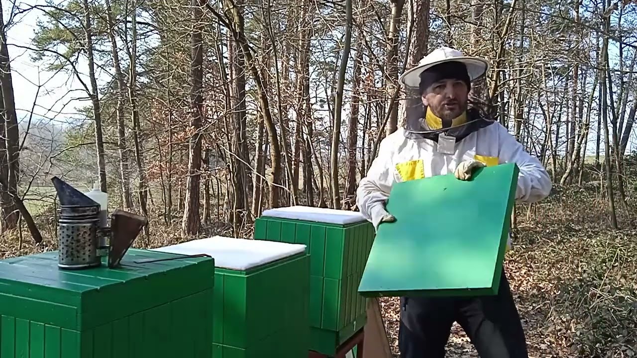 Jarní léčení pokapem včelstev Varromedem