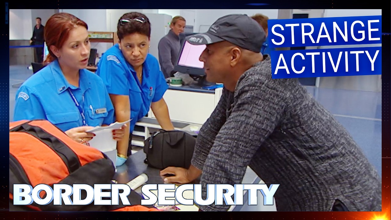 Mysterious Man Could Be Carrying More Than He Admits | FULL EPISODES | Border Security Australia