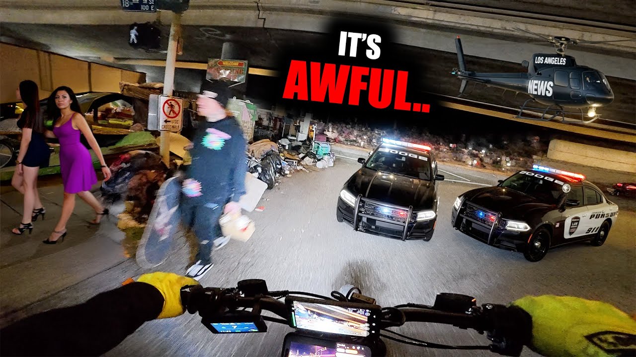 I will NEVER ride here at night again..