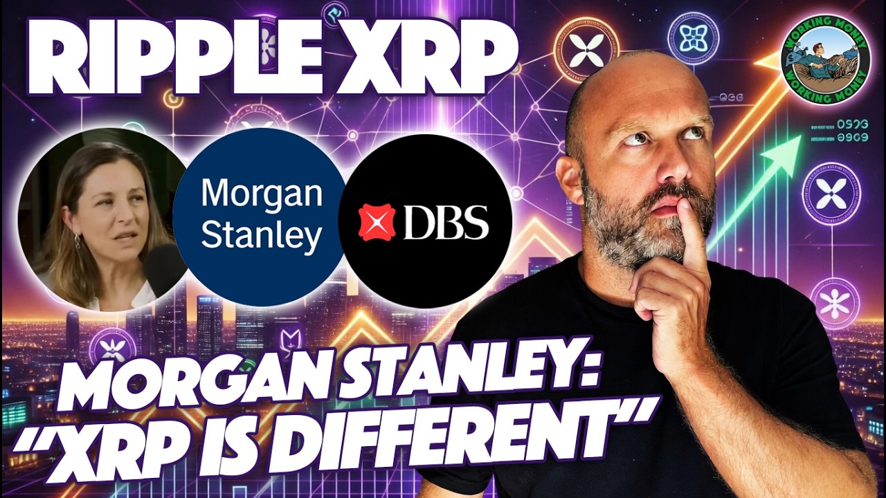 Ripple XRP: Morgan Stanley заявил, что XRP &mdash; это совершенно другой актив, а DBS токенизирует золо...