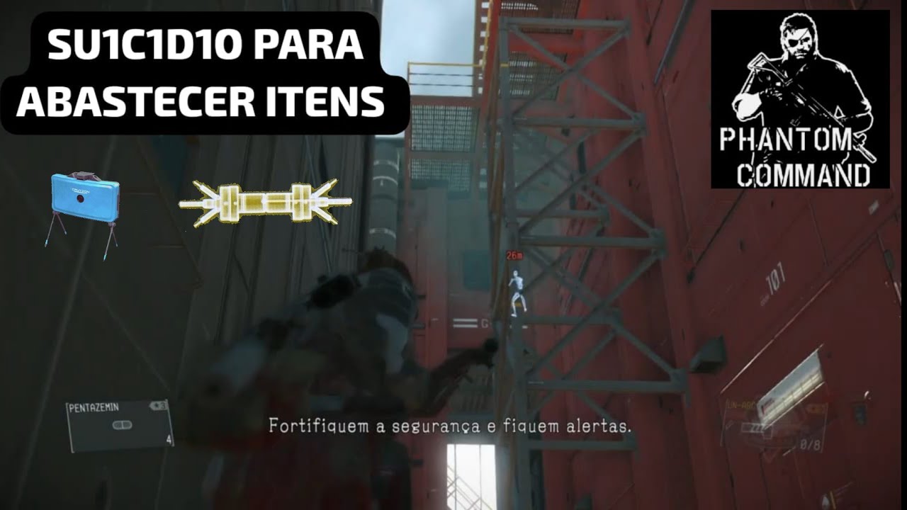 Metal Gear Solid V FOB Zé Pilantra fujão 😅 