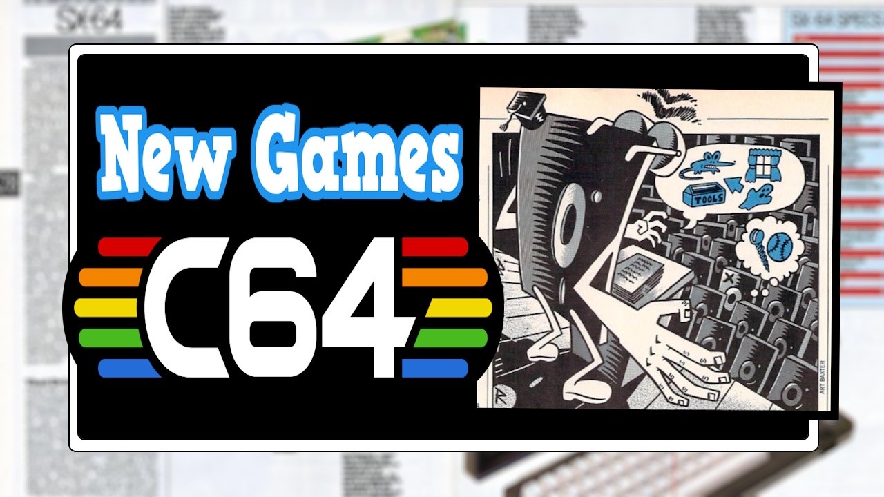 New Games for your Commodore 64 Part 69 🤘