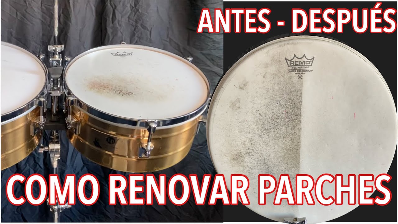 Como Renovar Parches De Timbal y Batería + Tips