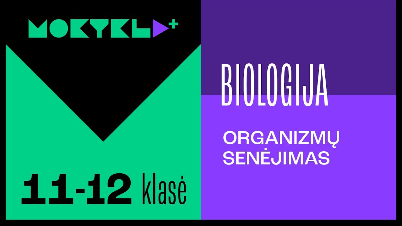 Mokykla+ | Biologija | 11-12 klasė | Organizmų senėjimas || Laisvės TV X