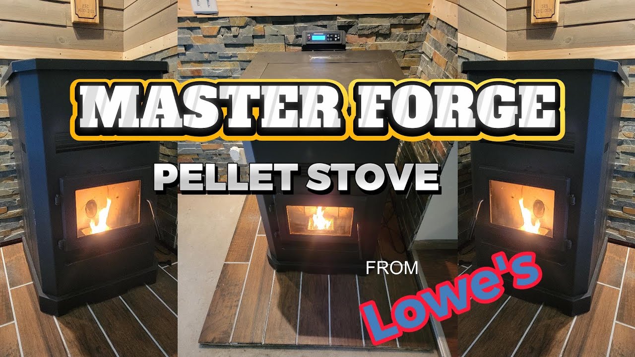 Обзор пеллетной печи Master Forge.