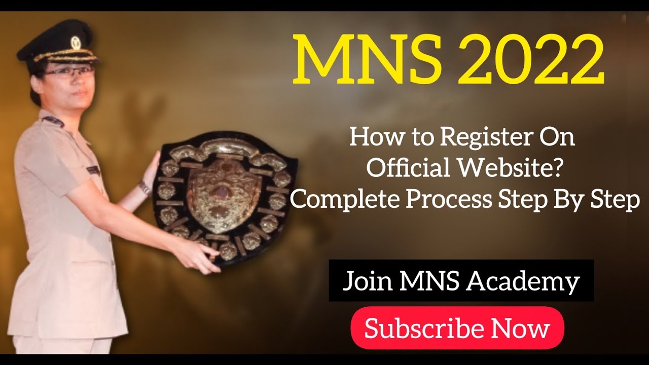 How To Register for MNS 2022 (Step-by-Step) by Join MNS Academy