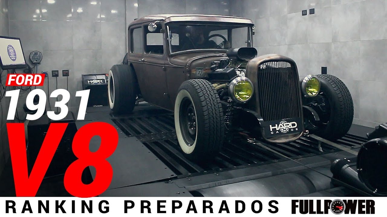 Ford Tudor 1931 V8 350 aspirado - mais um hot rod da galera Muscle Tour