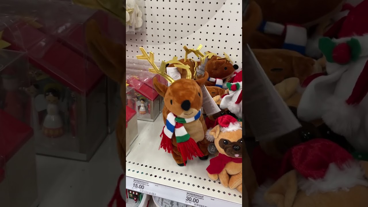 Target Christmas 2023 Gemmy Animated Plush Dancing Reindeer