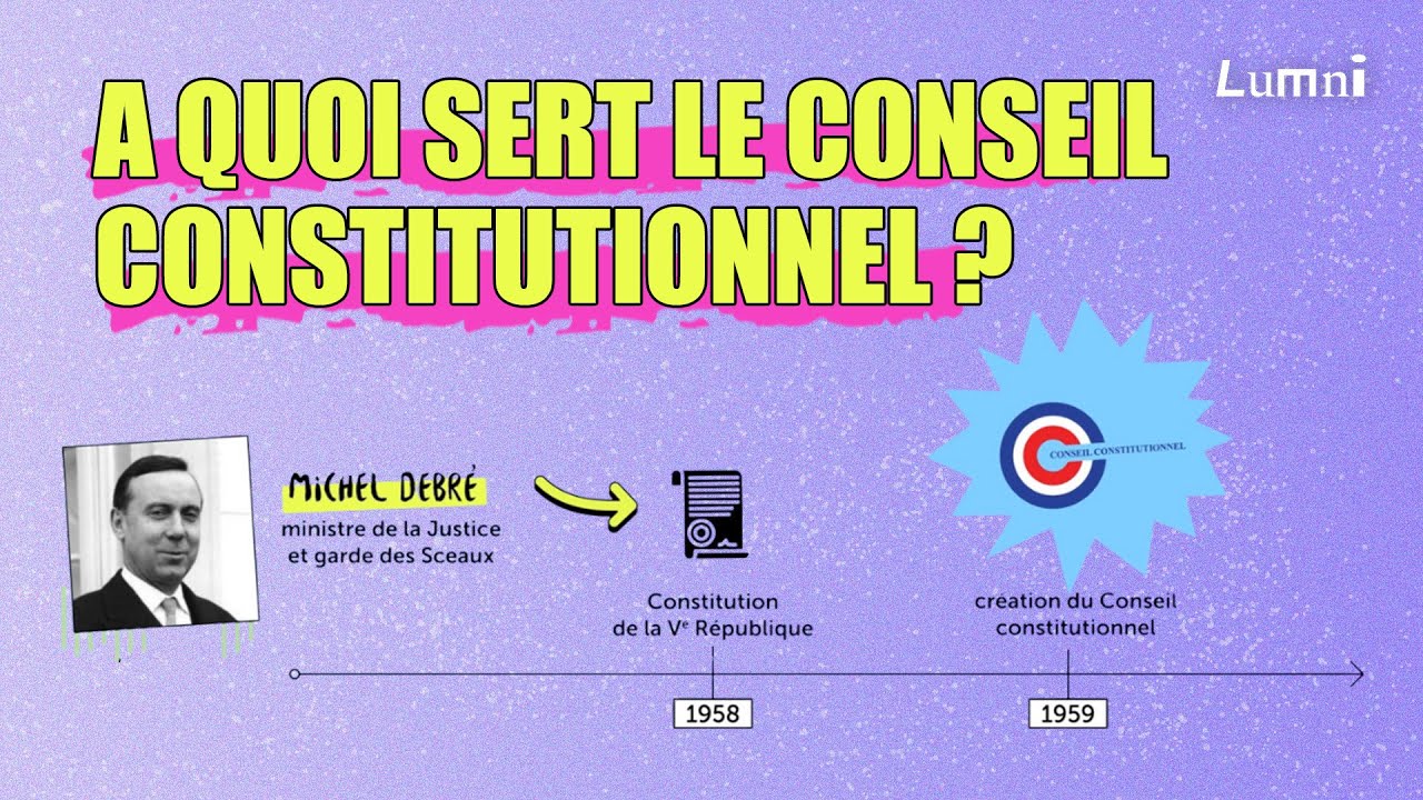 Ve R&eacute;publique : &agrave; quoi sert le conseil constitutionnel ? | D&eacute;cod'Actu | Lumni