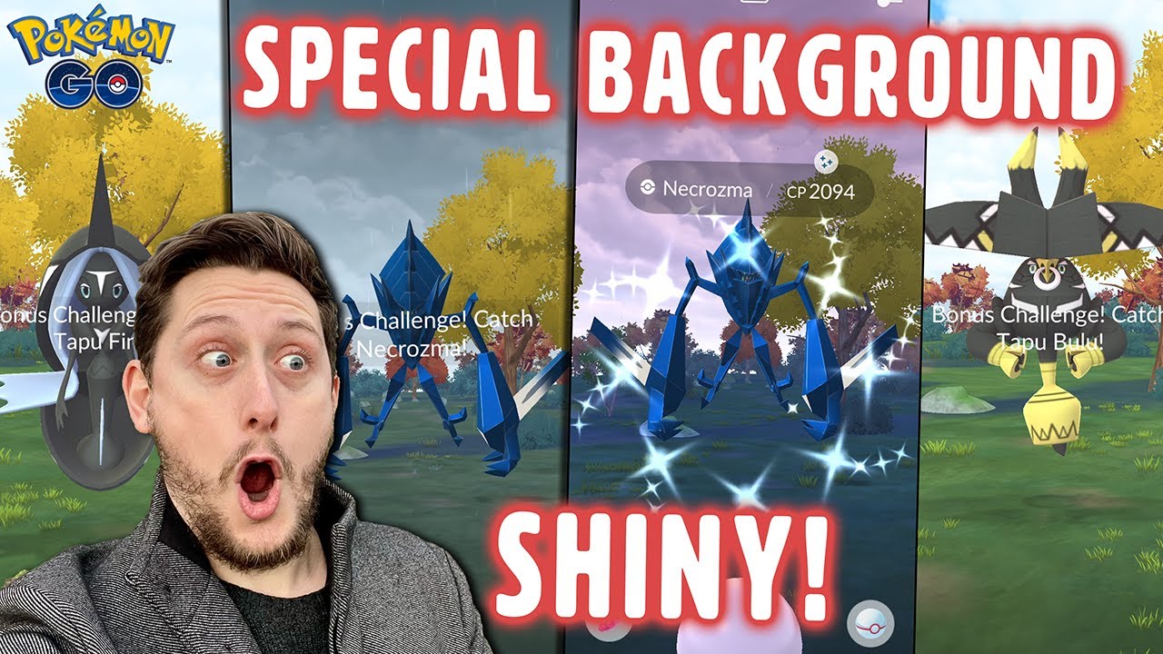 The SHINY LUCK Arrived! Shiny Necrozma, Tapu Bulu & Tapu FIni Background Raid Grind! (Pokemon GO)