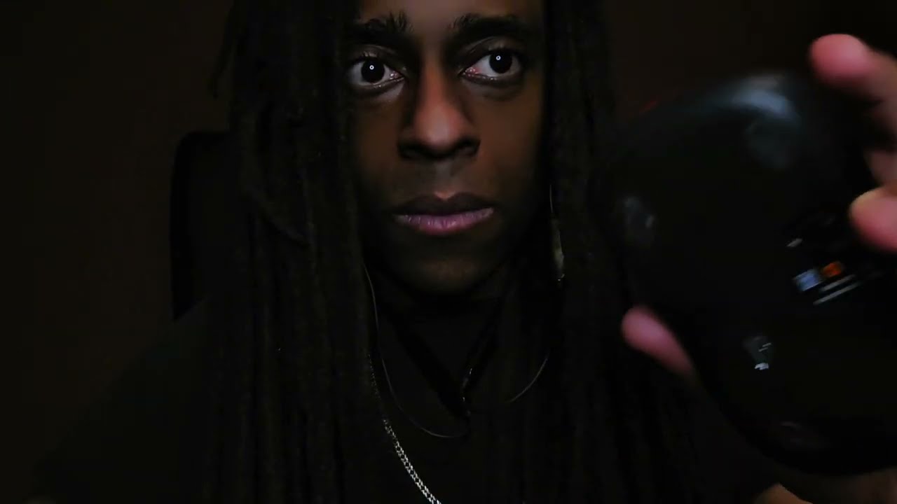 My First ASMR!! (Water Bottle Crinkling, Tapping, Mouse and Keyboard) #asmr