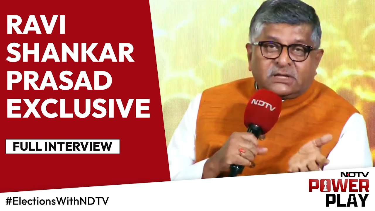 Ravi Shankar Prasad At NDTV Power Play: Bihar's Growth, Jobs, and Digital Revolution Under NDA