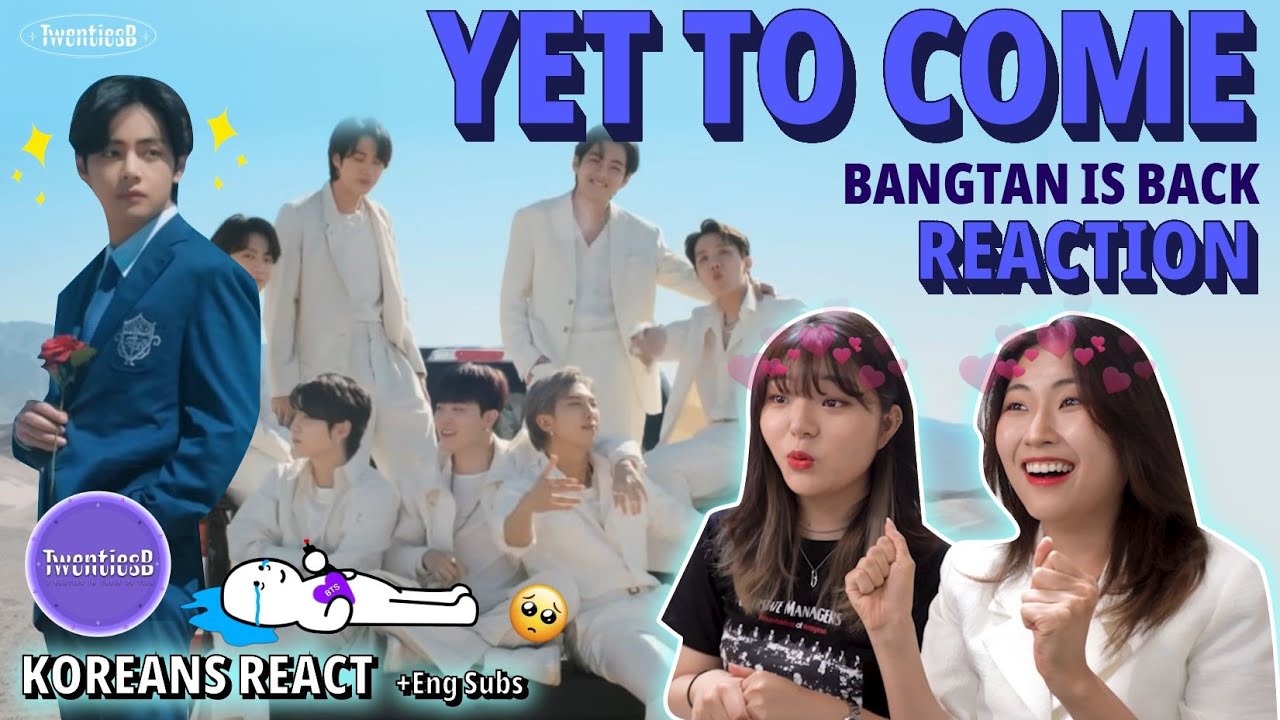 BTS[방탄소년단] - Yet To Come official mv reaction 리액션!(Eng sub, K-diamond reaction) #방탄소년단 #BTS comeback