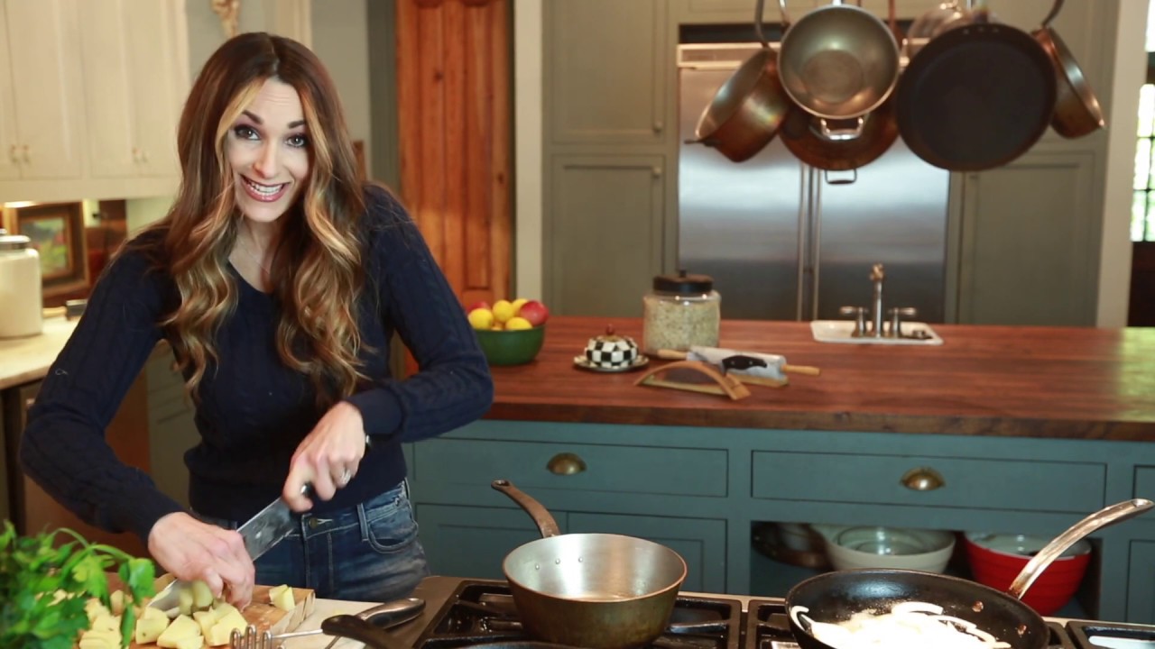 How to Make Horseradish-Dijon Mashed Potatoes with Caramelized Onions | Recipe by Stacy Lyn Harris