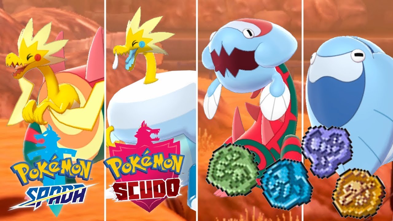 Come ottenere tutti i Pokemon FOSSILI in Pokemon Spada e Scudo!