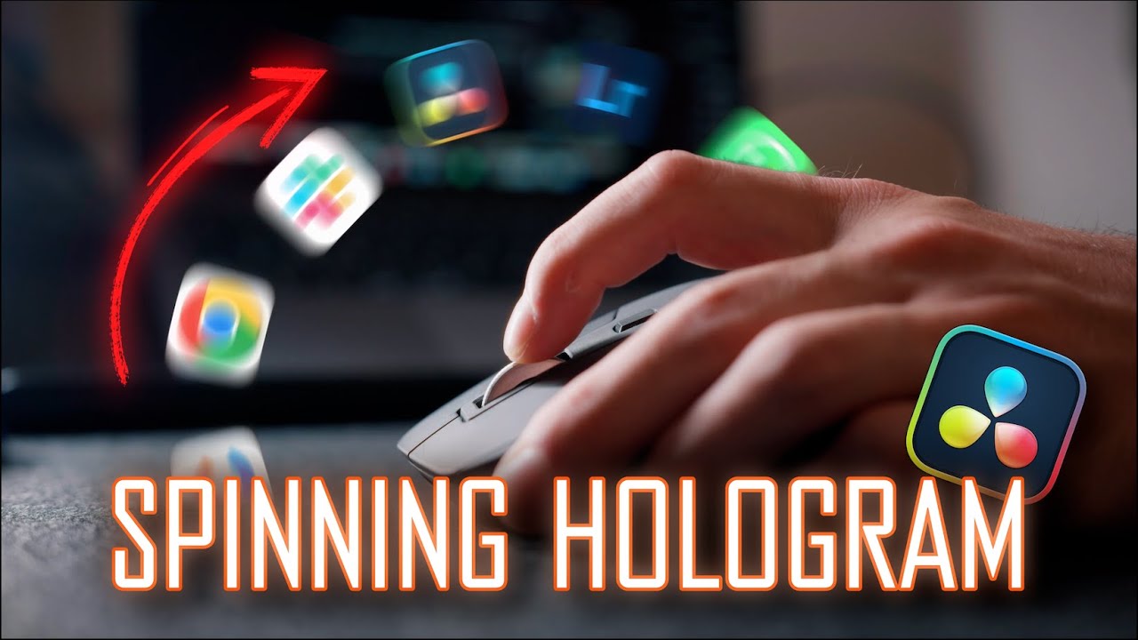 FINALLY a NEW Hologram Animation / DaVinci Resolve Tutorial