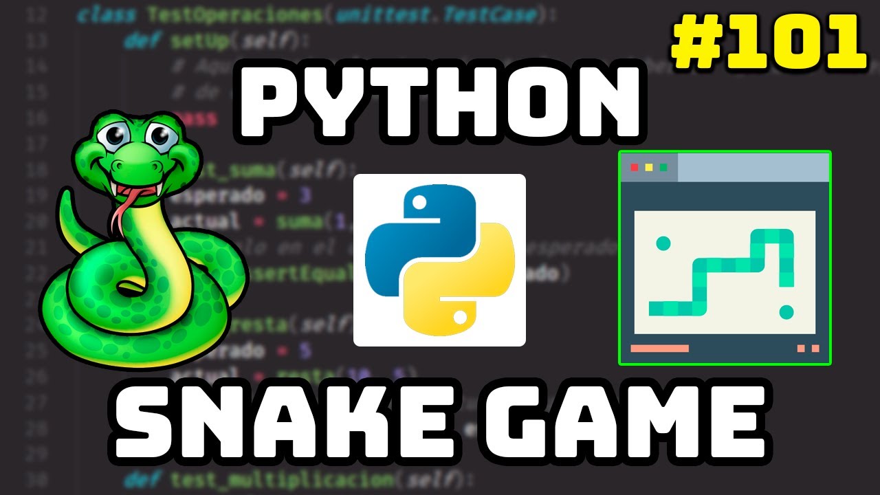 ✅ Tu primer VIDEJOJUEGO con Python en 50 Minutos 🐍 #101