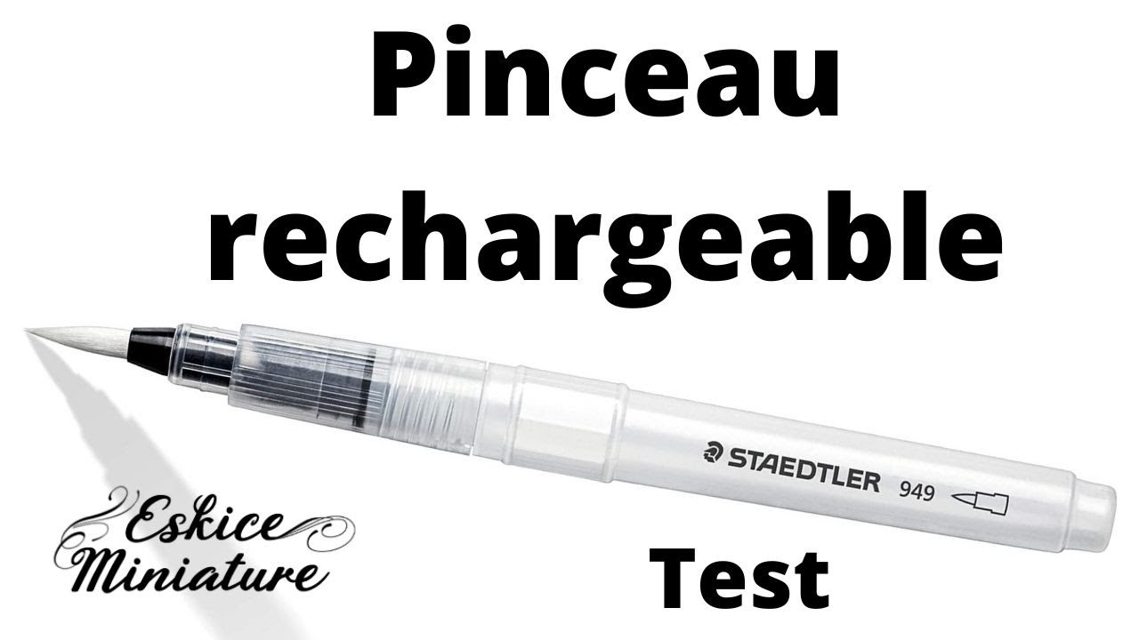 Water Brush - Pinceau à réservoir - Test sur miniature