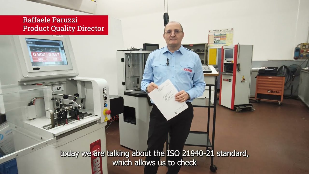 ISO 21940-21 | CEMB Balancing Machines Compliance