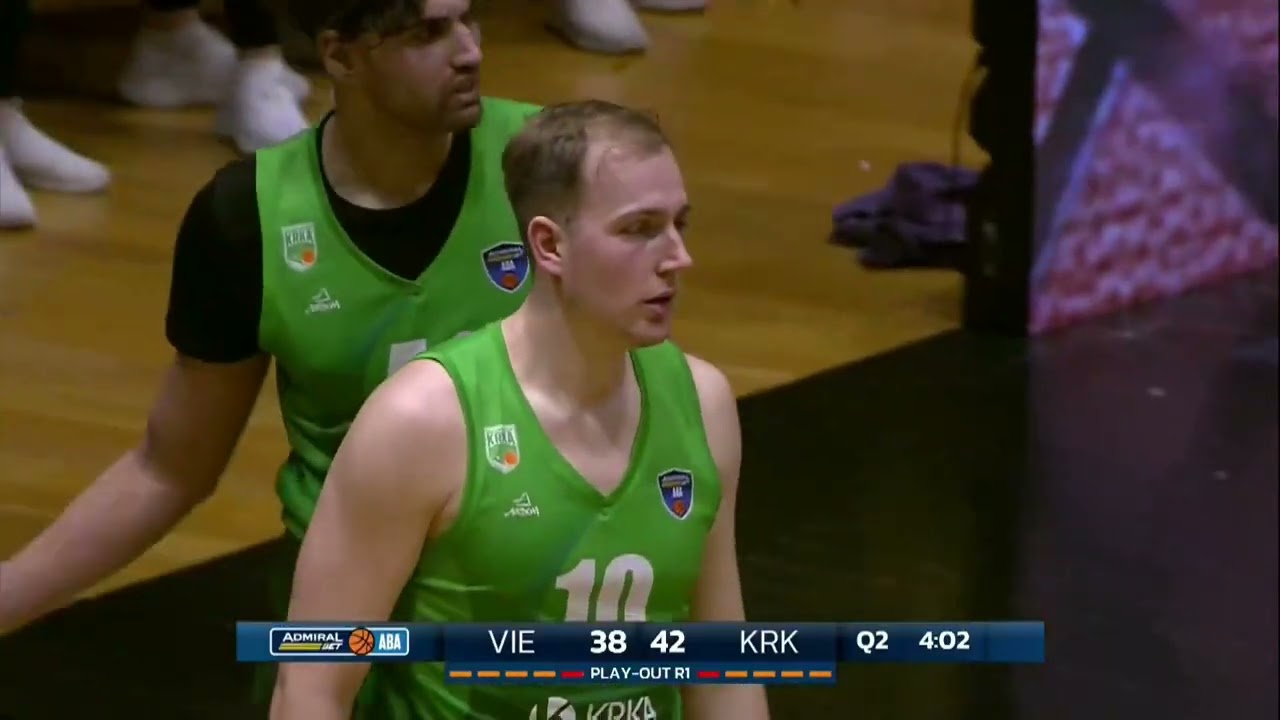 AdmiralBet ABA League 2025/26, extended HL, Play-out R1: Vienna - Krka (13.2.2026)