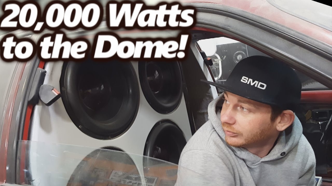 20,000 Watts to the Dome! Violent SPL BASS 