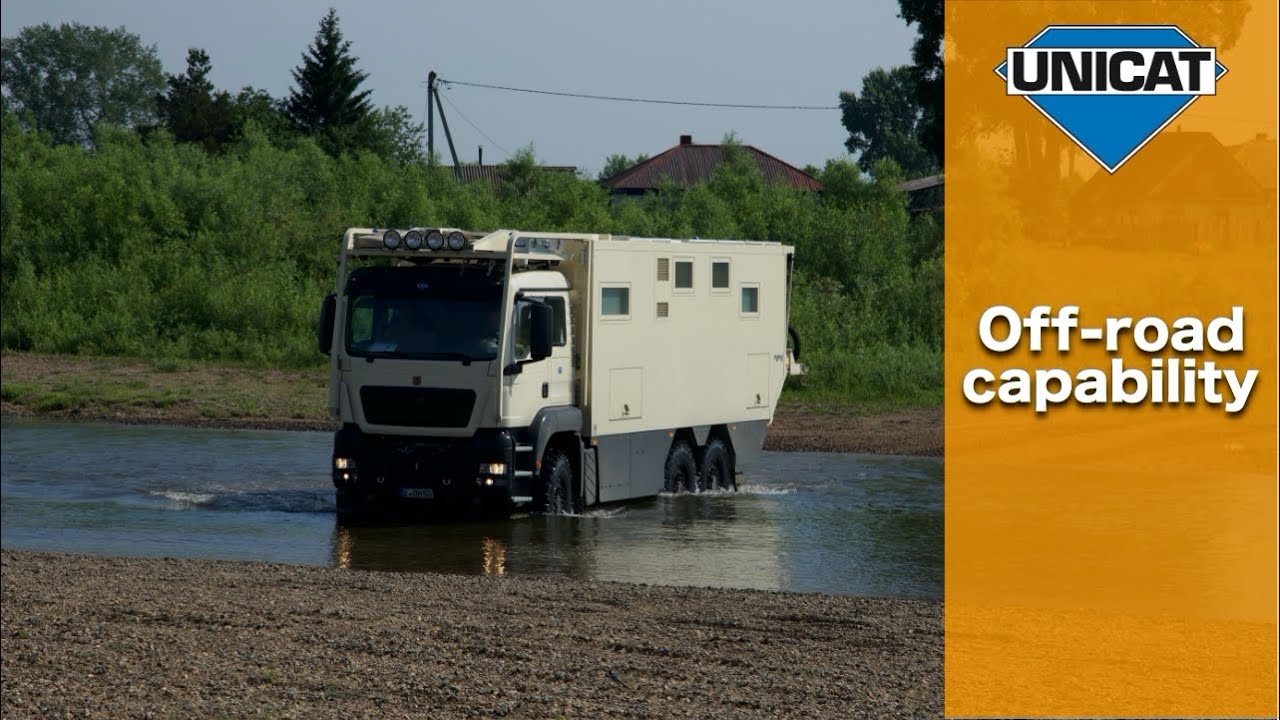 Экспедиционный автомобиль UNICAT: внедорожные возможности