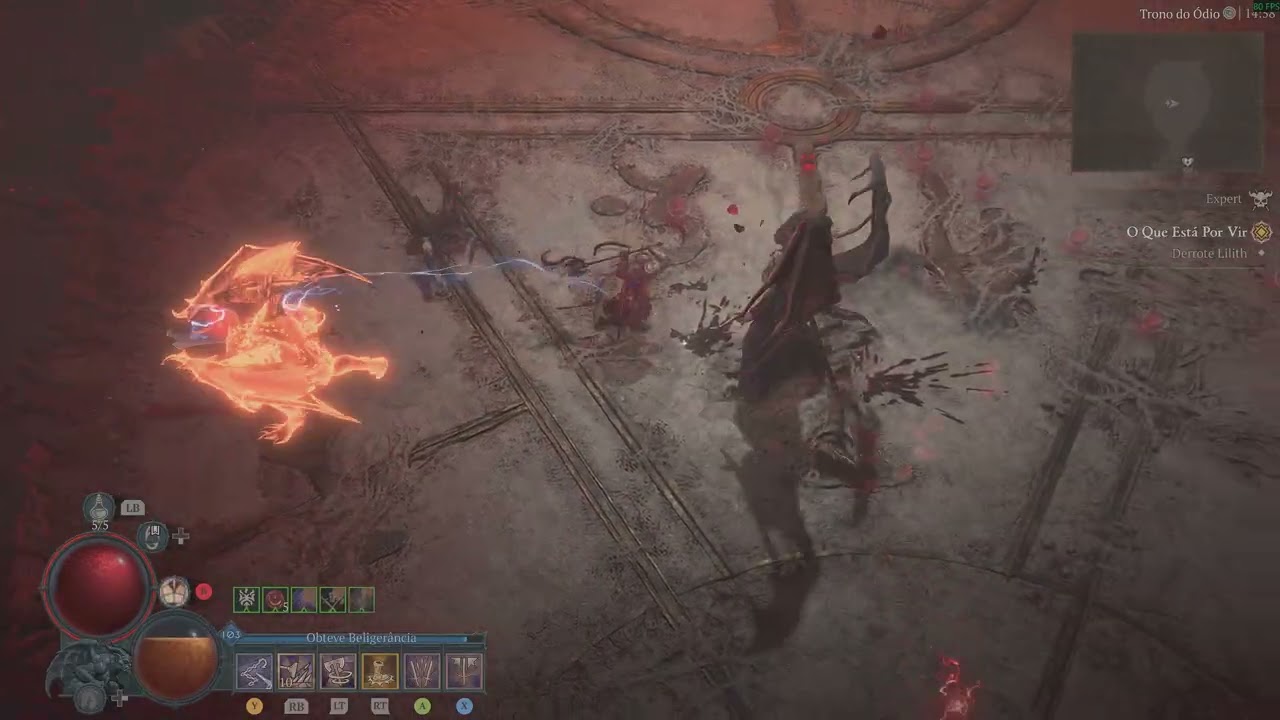 Diablo 4 - Derrotando a demônia Lilith - Final Boss fight