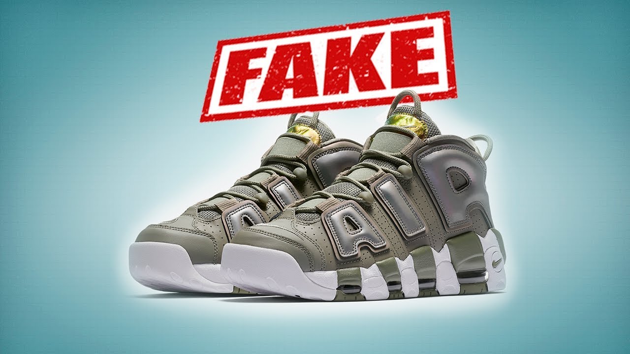 Кроссовки Nike Air More Uptempo: как отличить подделку от оригинала