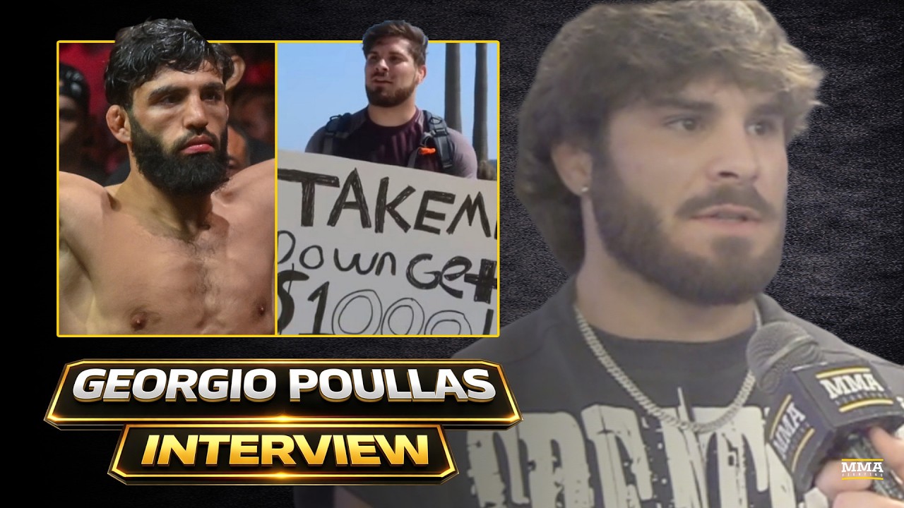 Arman Tsarukyan's RAF 6 Opponent Georgio Poullas Predicts '10-0' Win | MMA Fighting