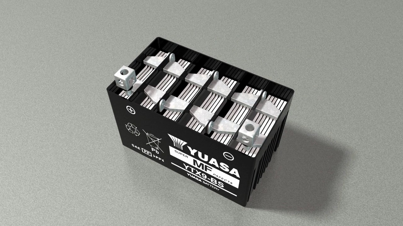 Motorcycle battery construction - GYTV