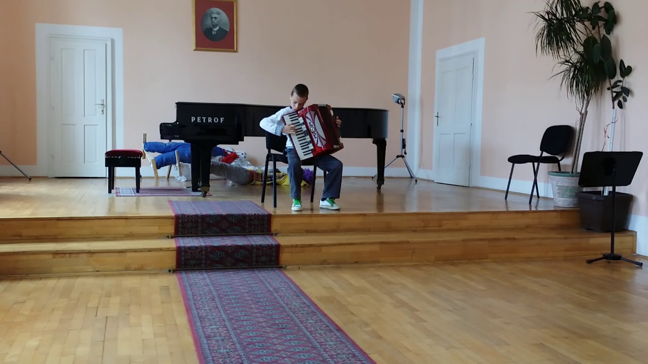 Aleksandar Pejovic, Accordion, K.Burindin: Etude, MS 