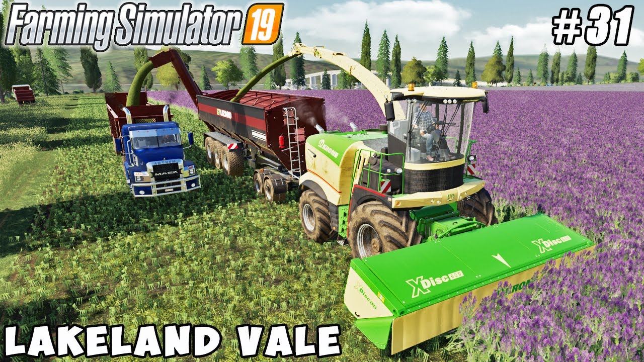 Harvesting alfalfa, chopping for fermentation & making bales | Lakeland Vale 2 | FS 19 | ep #31