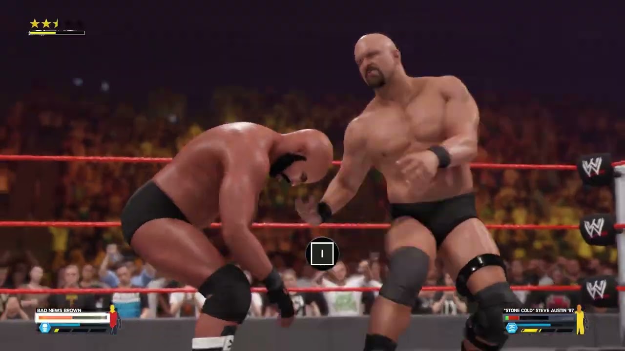 WWE 2K24 Bad News Brown VS 