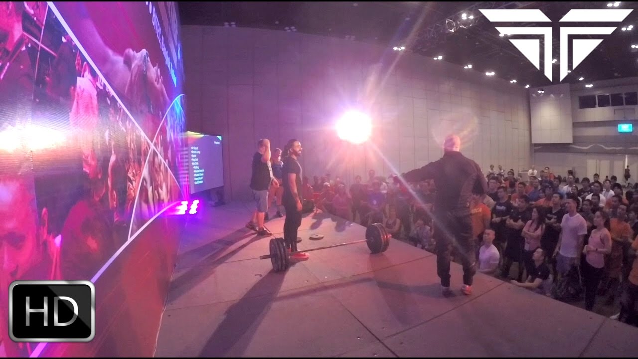 Asia Fitness Convention Day 1 Bangkok Thailand Bitec Bangna 2016 | Olympic Lifting