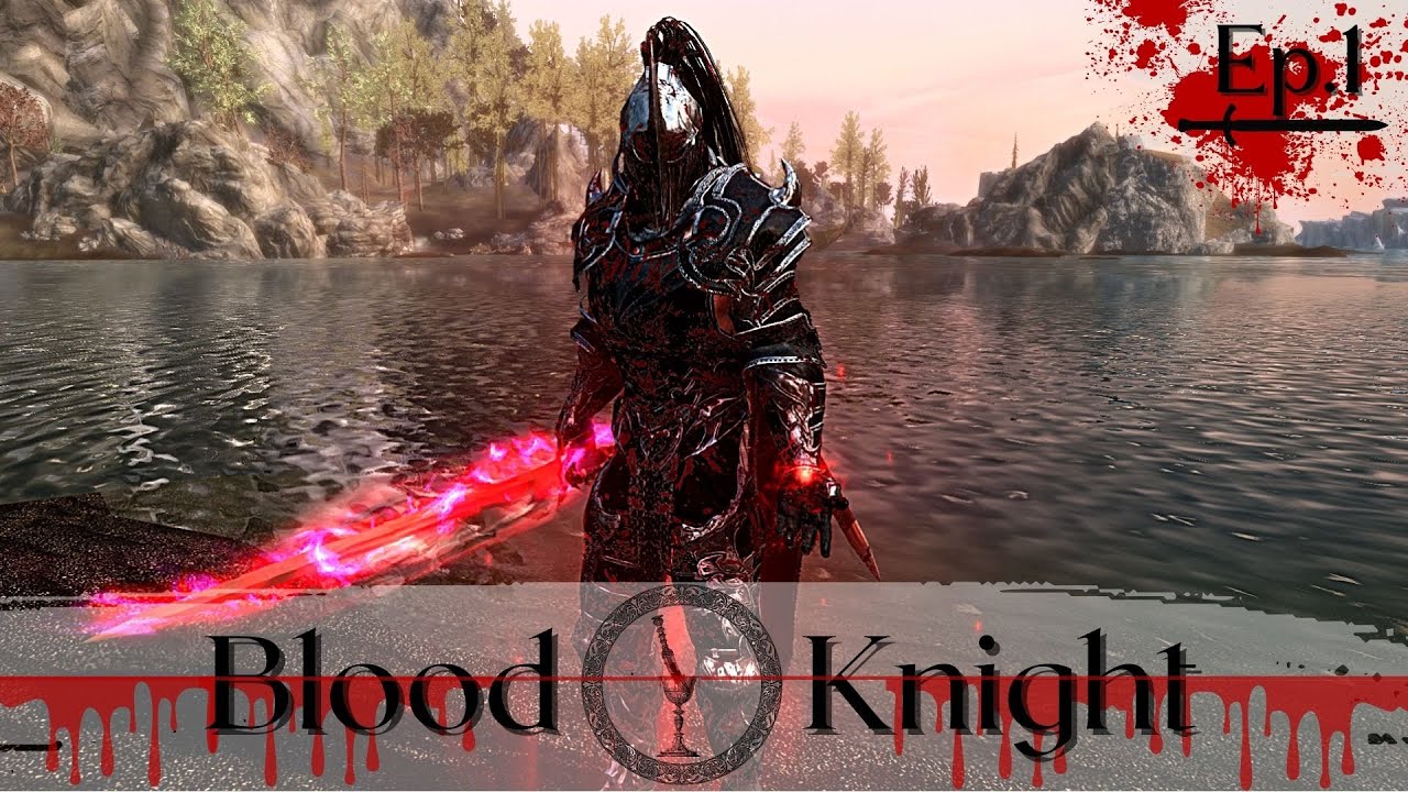 Black Rose | Modded Skyrim - Vampire  Blood Knight Roleplay - Episode 1
