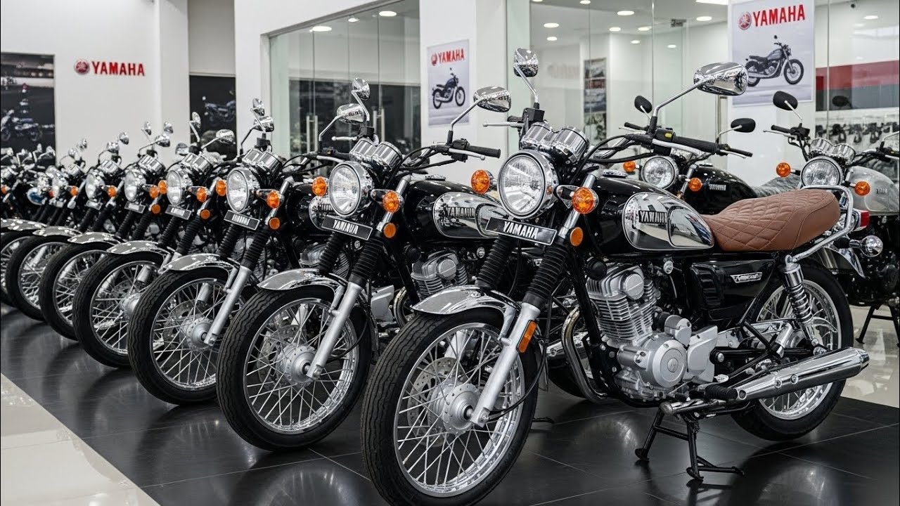 Yamaha 150cc Classic 2026 года &ndash; возвращение ретро-монстра! Наконец-то представлен!