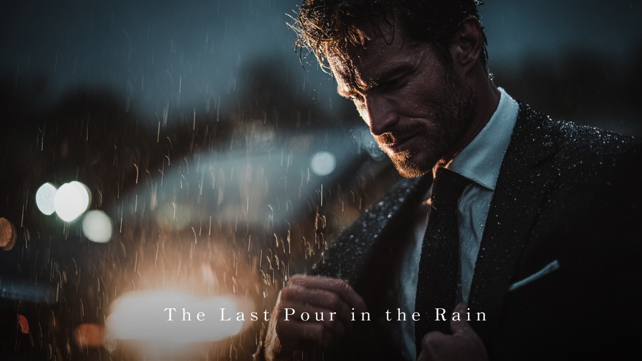 The Last Pour in theThe Last Pour in the Rain | Cinematic Noir & Dark Blues