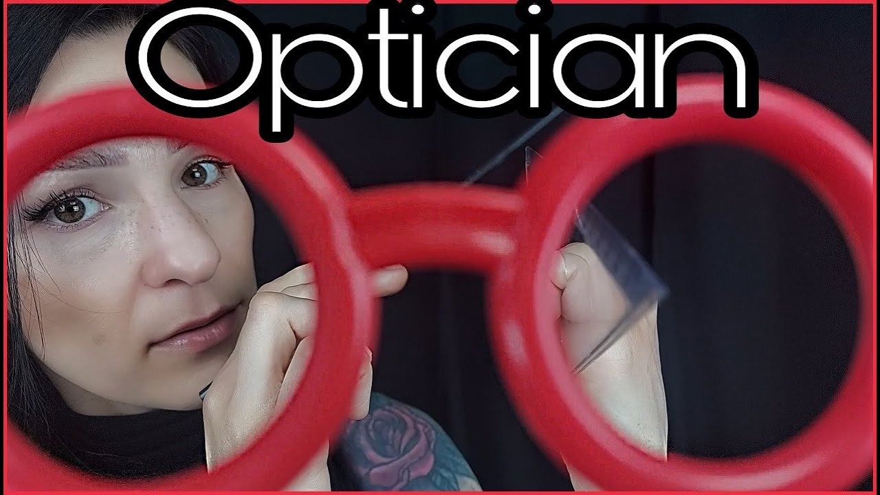 Optician role play ⭕different tests with different tools⭕[ASMR]