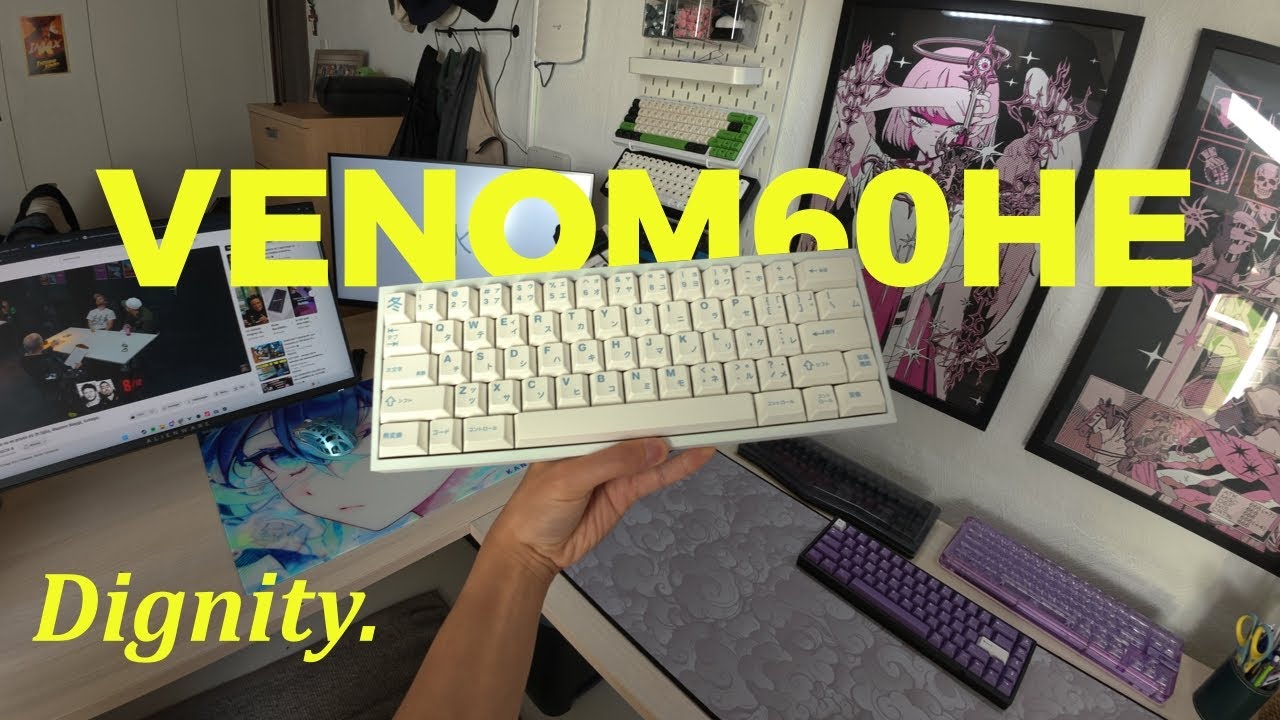 [BUILD] VENOM60HE : Le meilleur clavier magnétique au monde(ou du moins l'un des meilleurs)