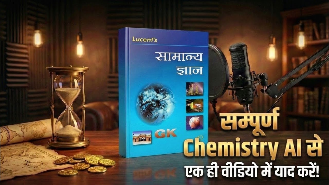 Complate Lucent Chemistry:(रसायन विज्ञान) in One Video Audio Podcast for SSC UPSC & Railway⚔️