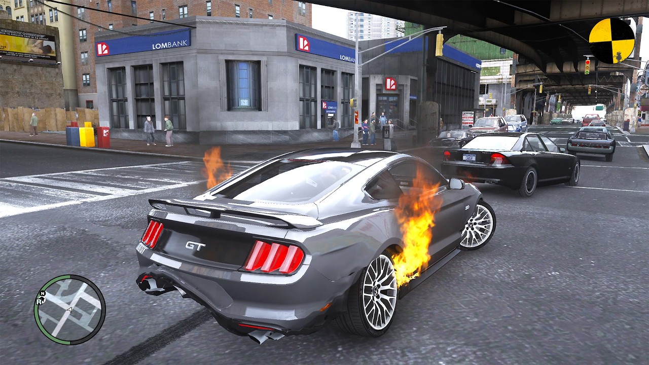 GTA 4 Crash Testing Real Car Mods Ep.121