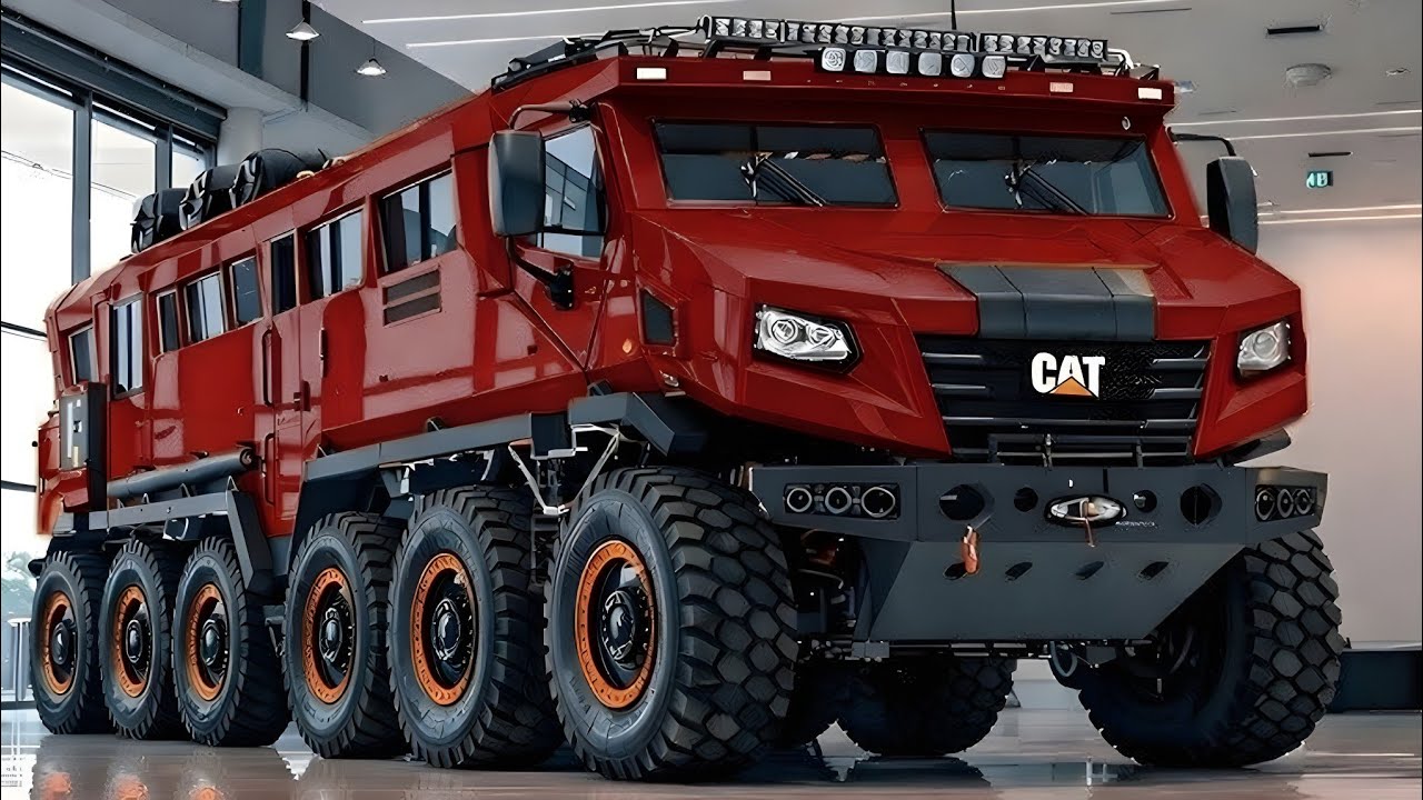 2026 Caterpillar EARTHSHOCK 12×12 — The King of Extreme Luxury Motorhomes!