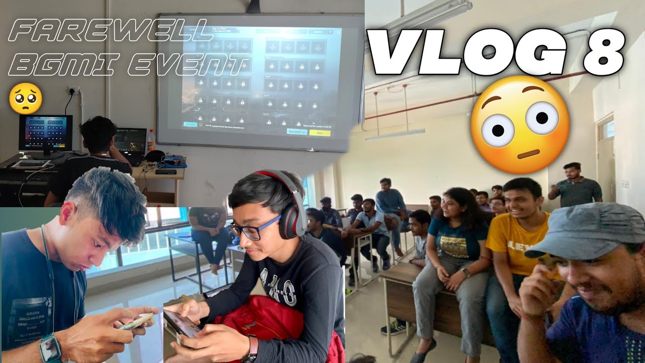 MAKAUT MAIN CAMPUS ME E-SPORT JAISA  SETUP 😮, FAREWELL VLOG #VLOG9 #MAKAUT