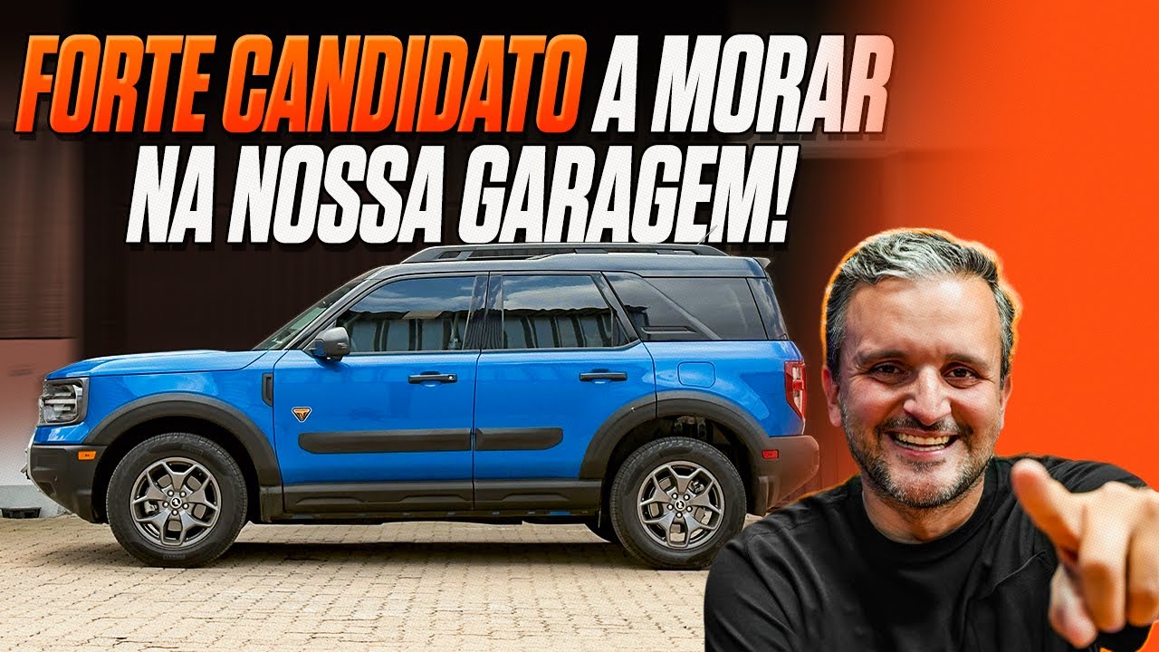 Joguei a real sobre o Bronco Sport 2025 e porque é uma das opções para ser o novo carro da família.