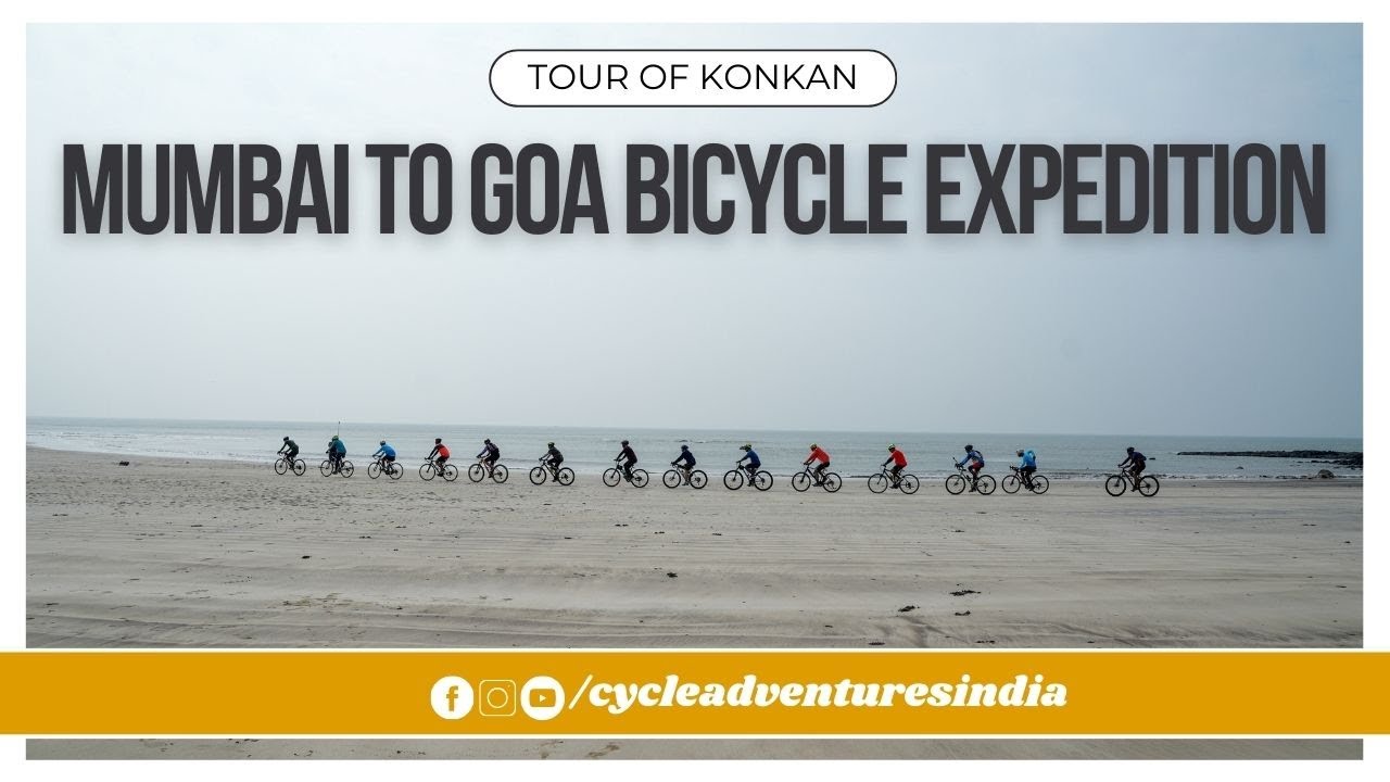 Tour of Konkan | Mumbai to Goa Cycling Tour | 16 Riders | Cycle Adventures India Bicycle Expedition