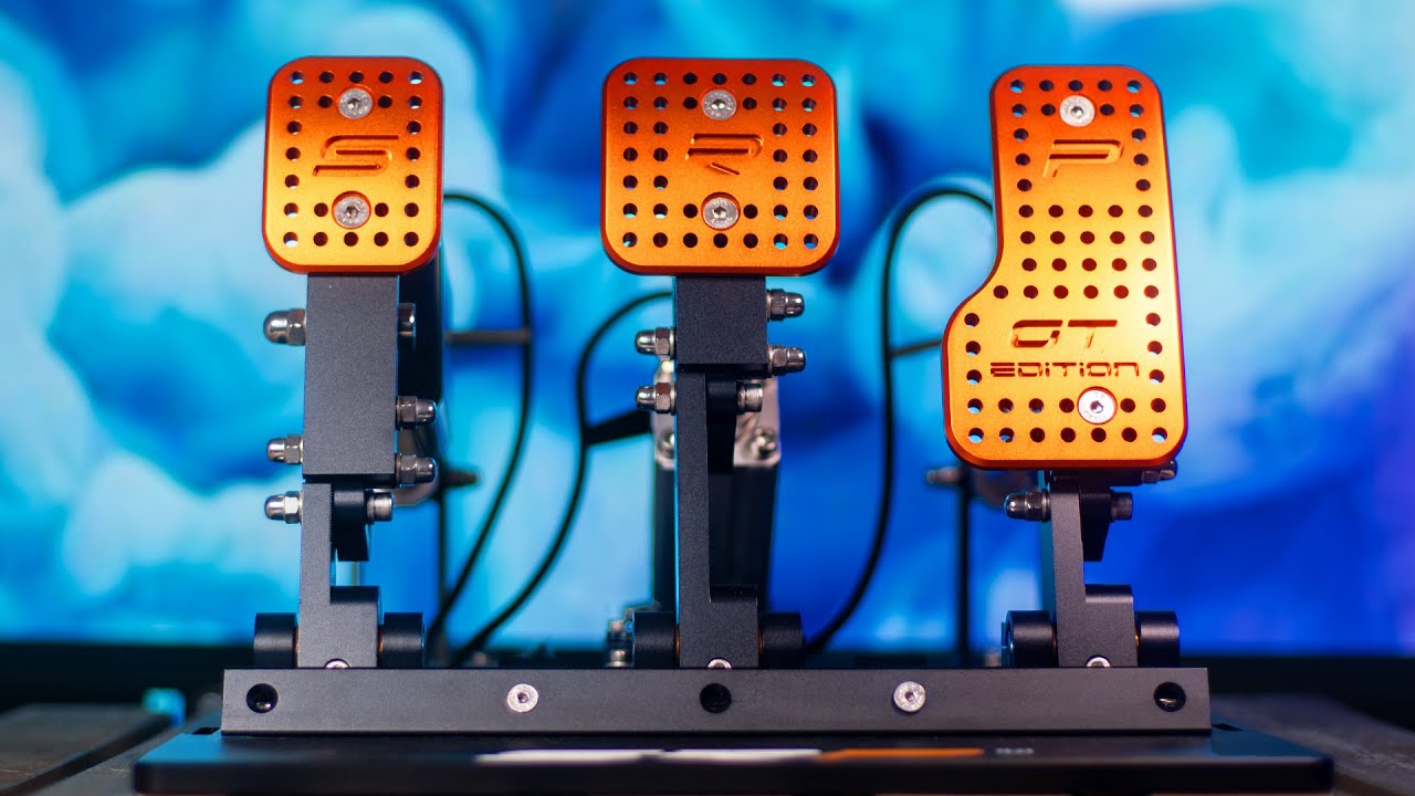 The SRP pedals are a work of art