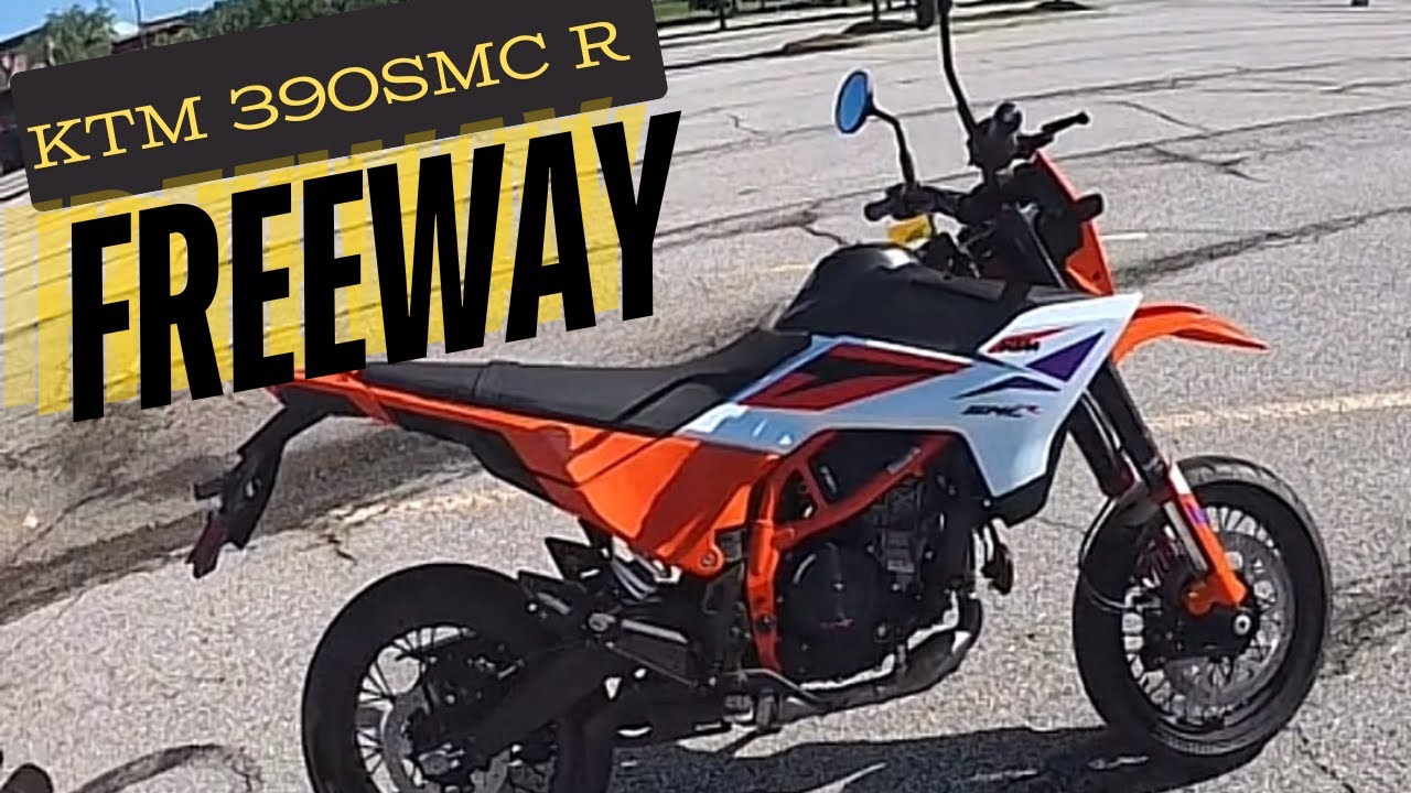 Может ли KTM 390 SMC R выезжать на автостраду?